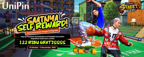 Saatnya Self Reward Game Basket Favoritmu! Top Up Streetballers via UniPin & Dapatkan Kode Item GRATIS!